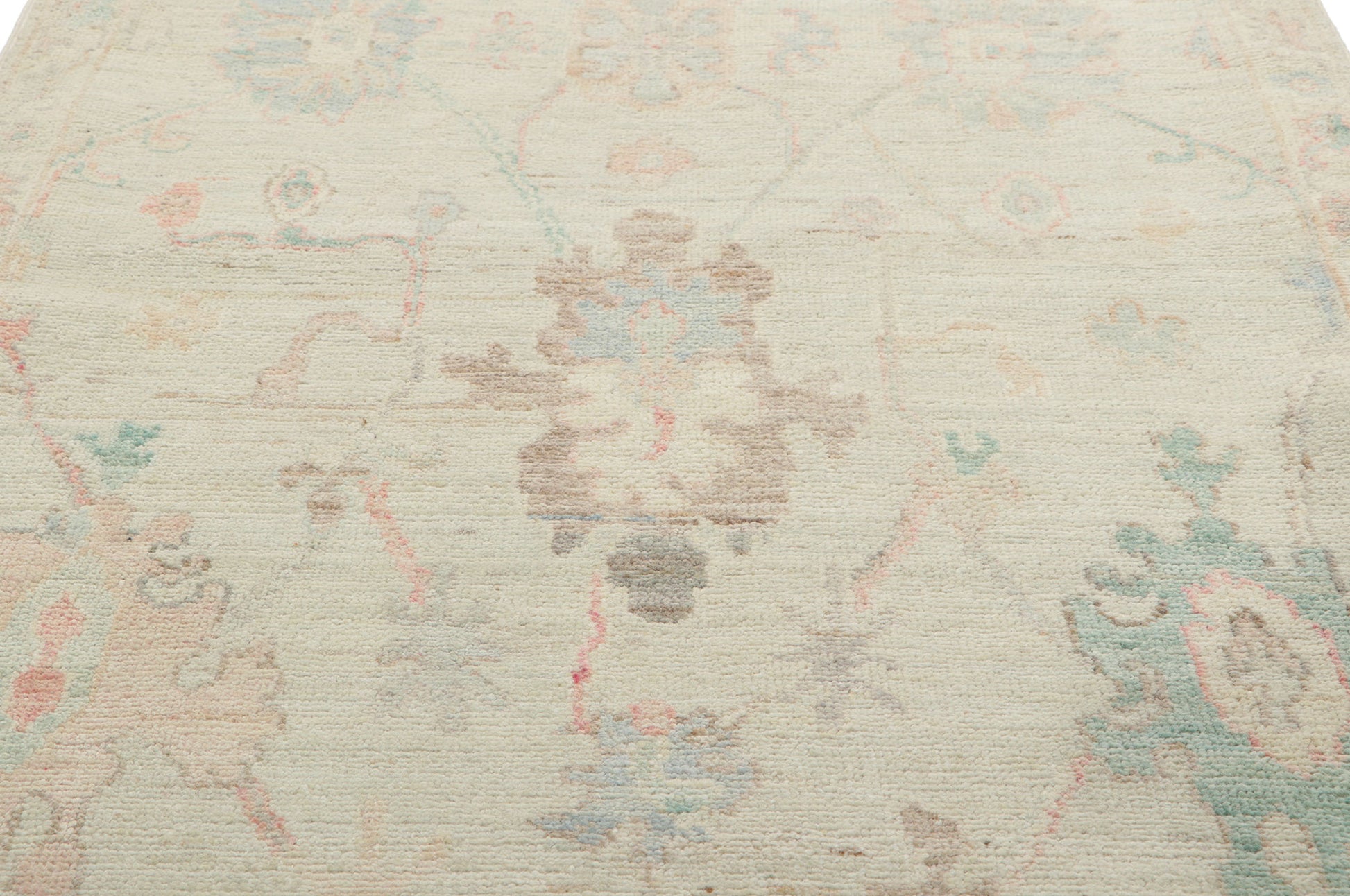3 x 5 Colorful Oushak Rug 80850