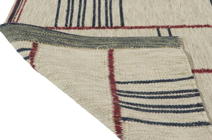 3 x 5 Scandinavian Modern Swedish Inspired Kilim Rug 30805