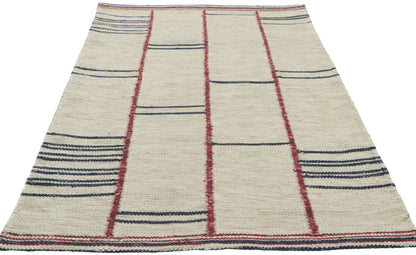 3 x 5 Scandinavian Modern Swedish Inspired Kilim Rug 30805