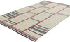 3 x 5 Scandinavian Modern Swedish Inspired Kilim Rug 30806
