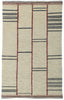 3 x 5 Scandinavian Modern Swedish Inspired Kilim Rug 30806