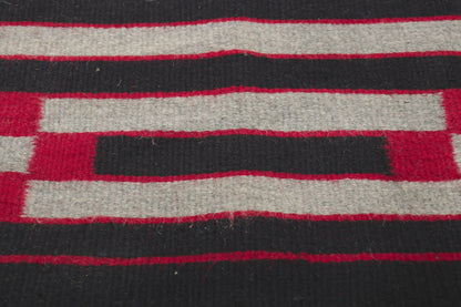 3 x 5 Vintage Navajo Blanket Rug 78423