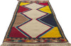 3 x 5 Vintage Persian Shiraz Kilim Rug 61066