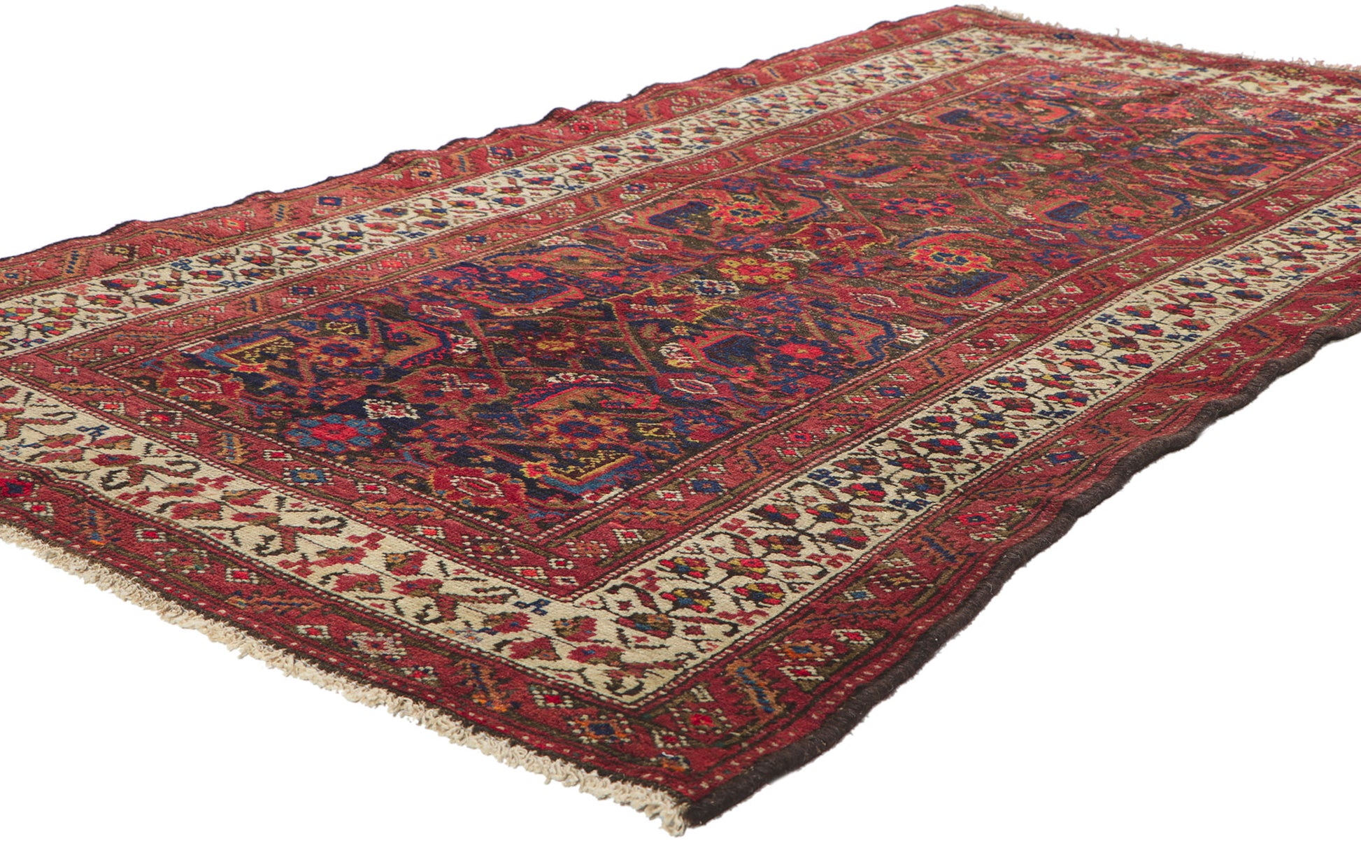 3 x 6 Antique Persian Malayer Rug 61158