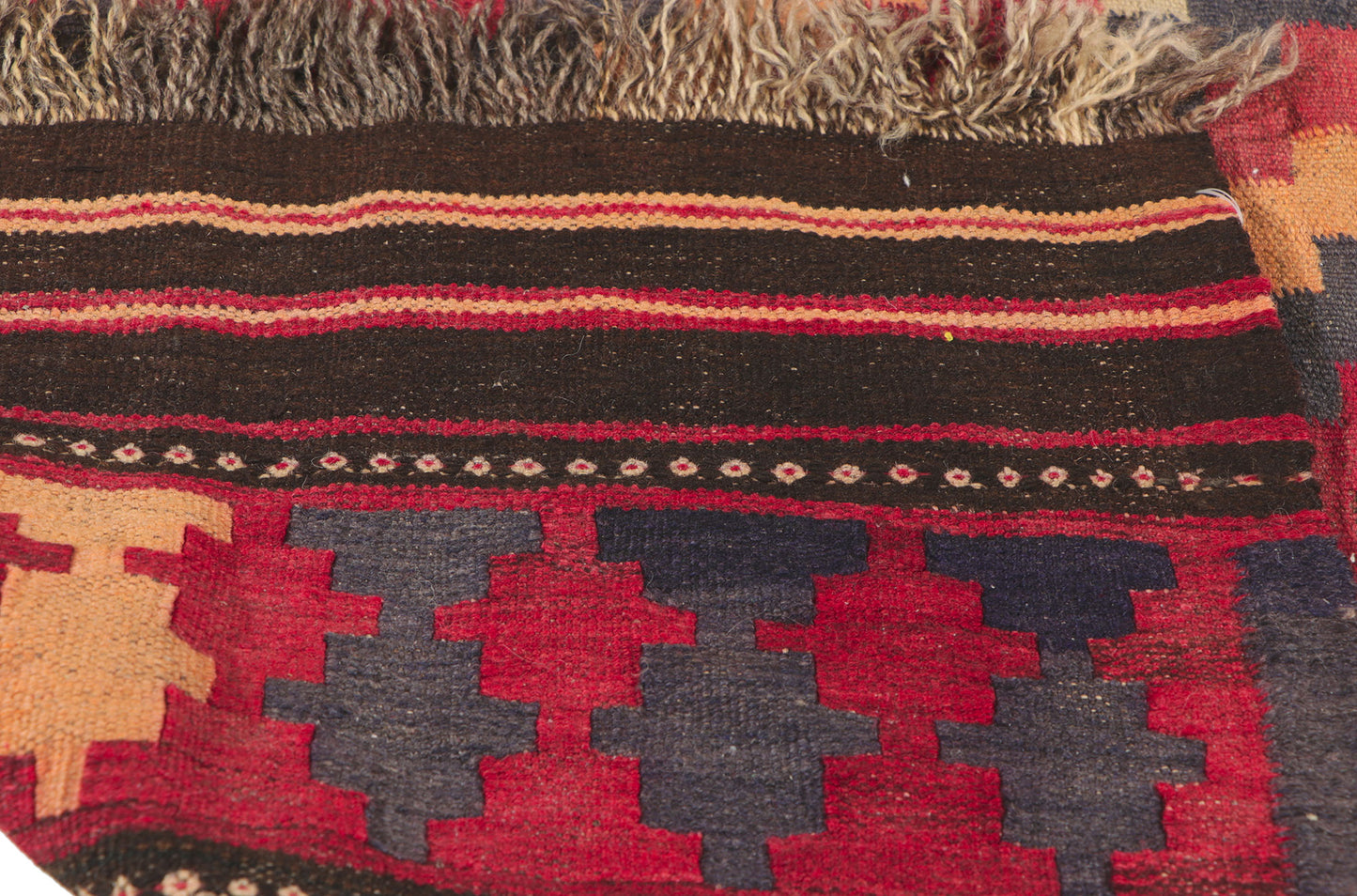 3 x 6 Vintage Afghan Kilim Rug 77761