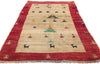3 x 6 Vintage Persian Gabbeh Rug 61190