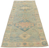 3 x 7 Colorful Oushak Runner 80825