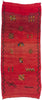 3 x 7 Vintage Red Boujad Moroccan Rug 78404