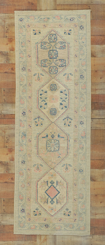 3 x 8 Modern Oushak Runner 80826