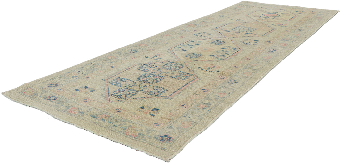3 x 8 Modern Oushak Runner 80826
