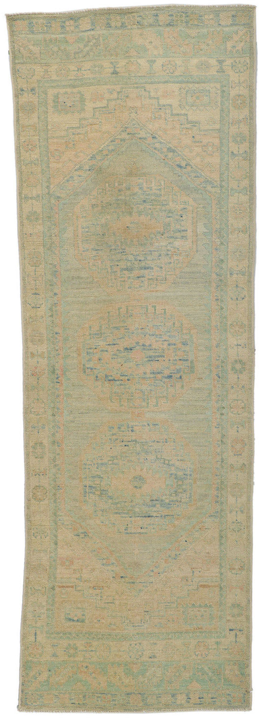 3 x 8 Vintage-Inspired Oushak Runner 80828