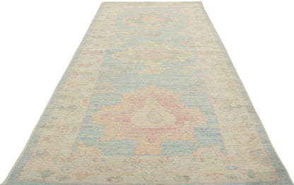 3 x 8 Colorful Oushak Runner 80853