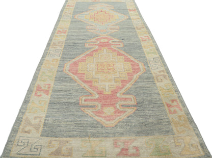 3 x 8 Vintage-Inspired Oushak Runner 80855