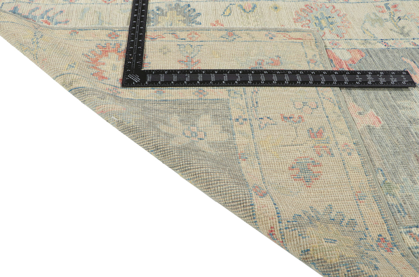3 x 8 Colorful Oushak Runner 80857