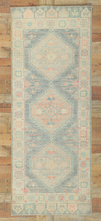 3 x 8 Vintage-Inspired Oushak Runner 80873