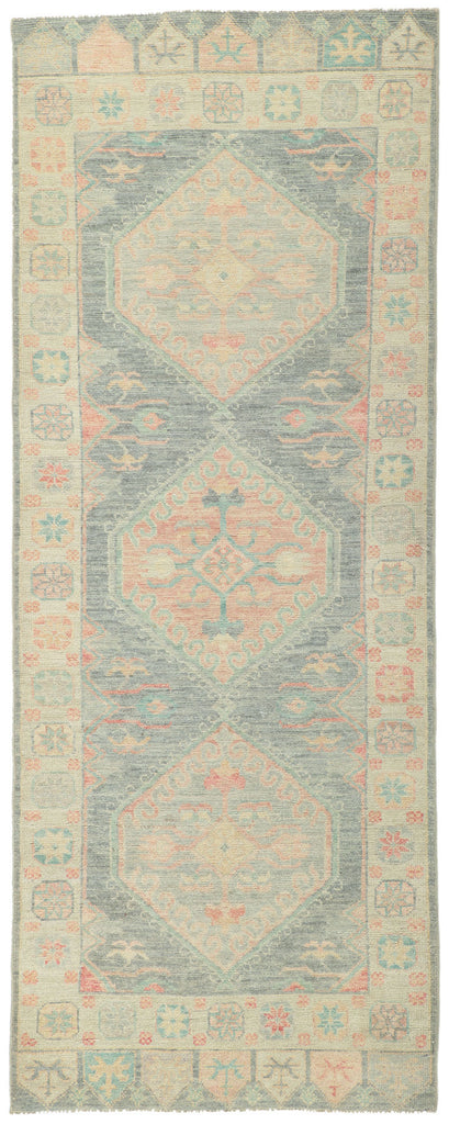 3 x 8 Vintage-Inspired Oushak Runner 80873