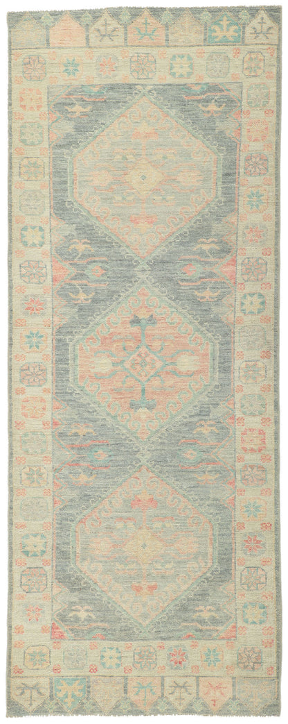 3 x 8 Vintage-Inspired Oushak Runner 80873