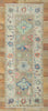 3 x 8 Colorful Oushak Runner 80963