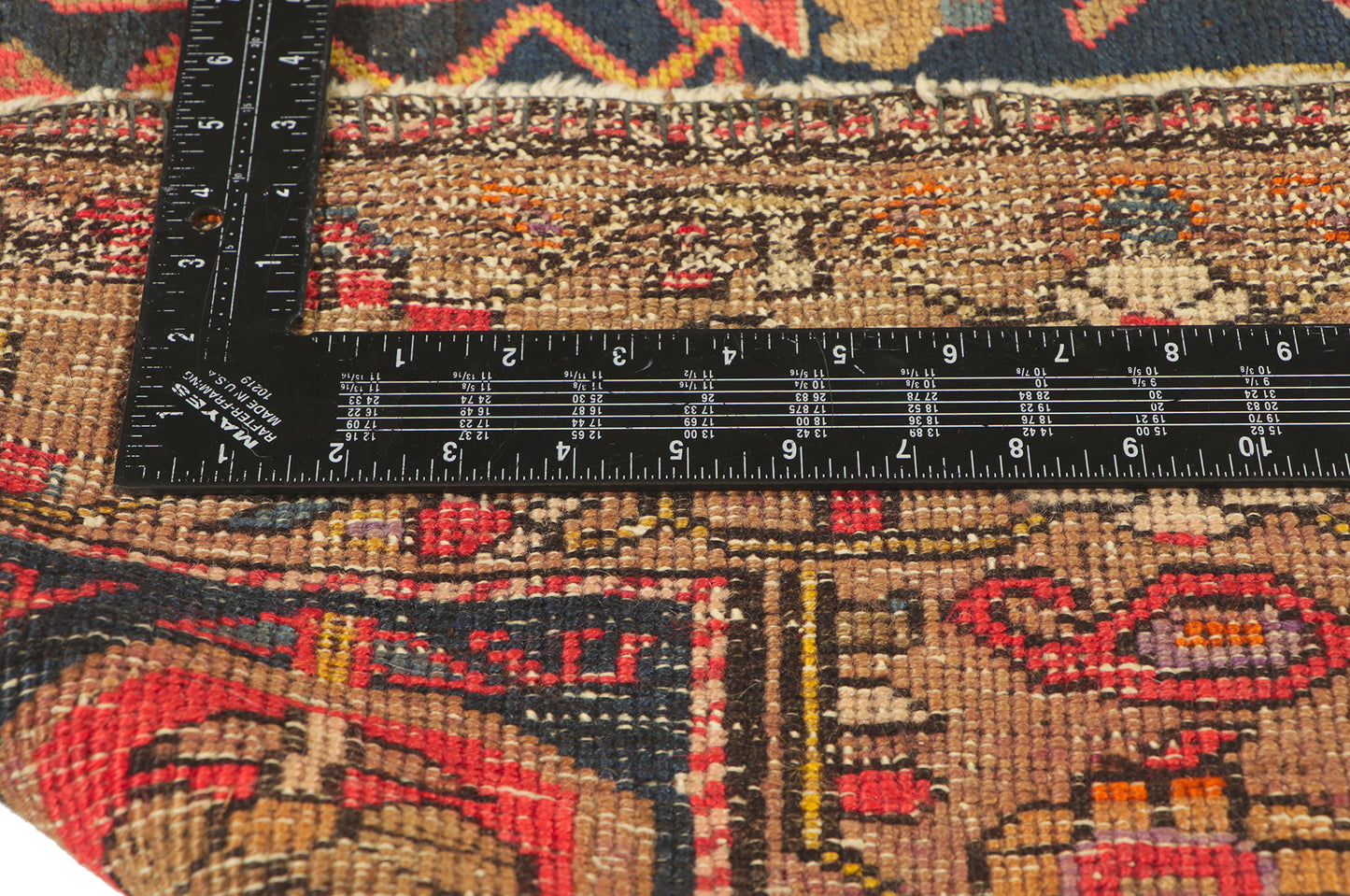 3 x 9 Antique Persian Kurdish Rug 78319