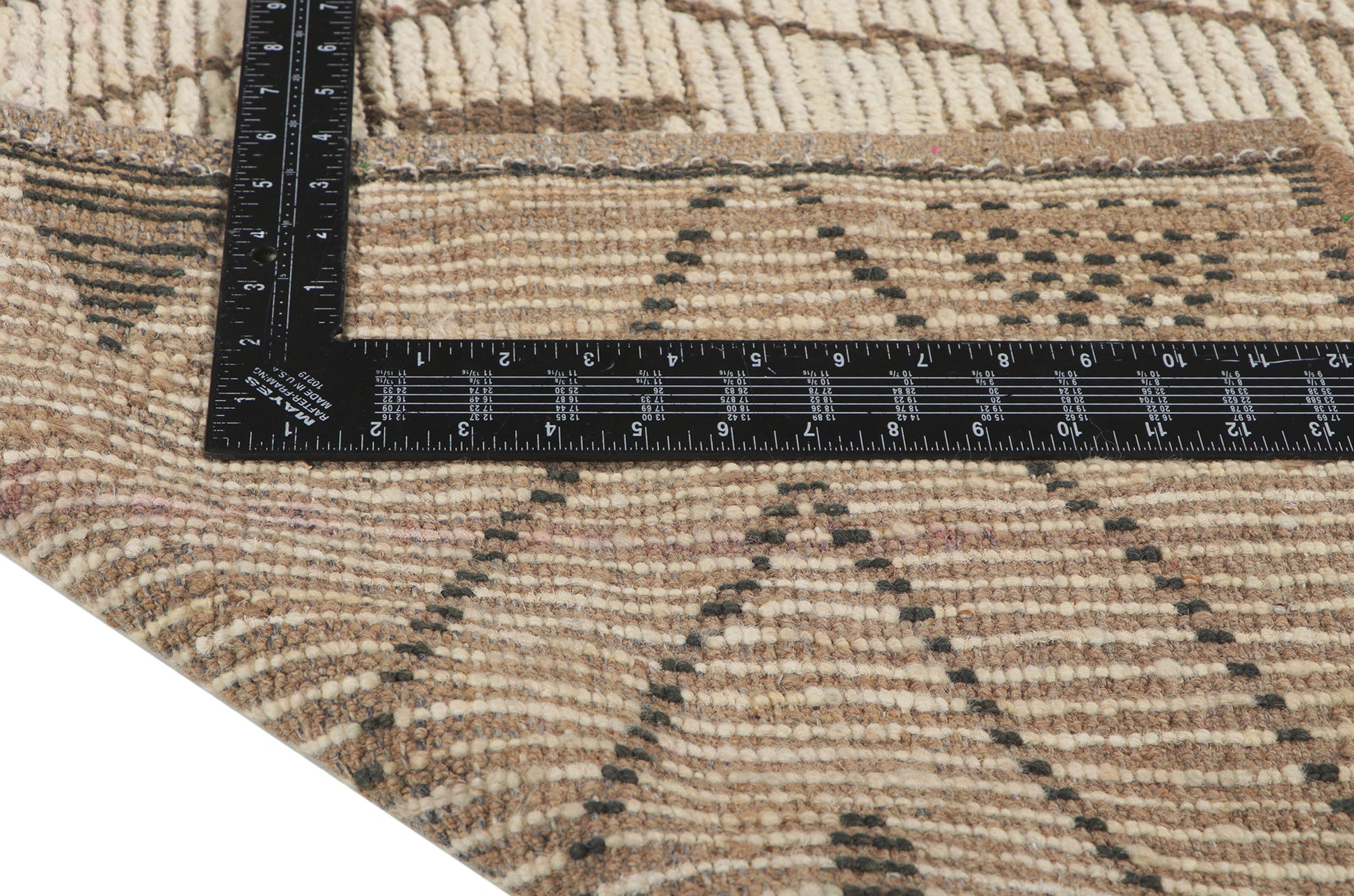 3 x 9 Earth-Tone Moroccan Runner 80757
