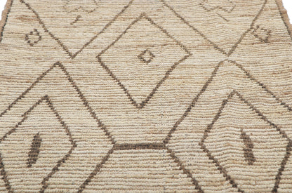 3 x 9 Earth-Tone Moroccan Runner 80757