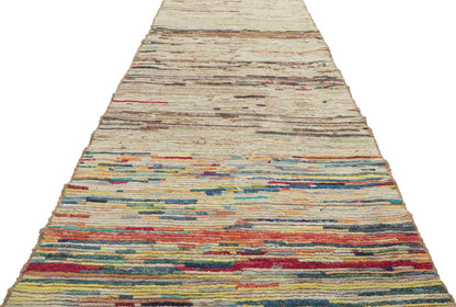 3 x 9 Earth-Tone Moroccan Runner 80758