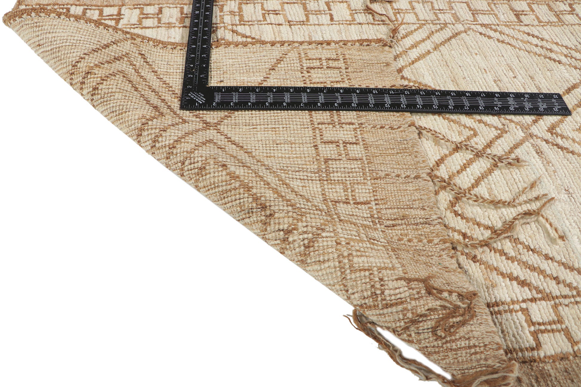 3 x 9 Earth-Tone Moroccan Runner 80761