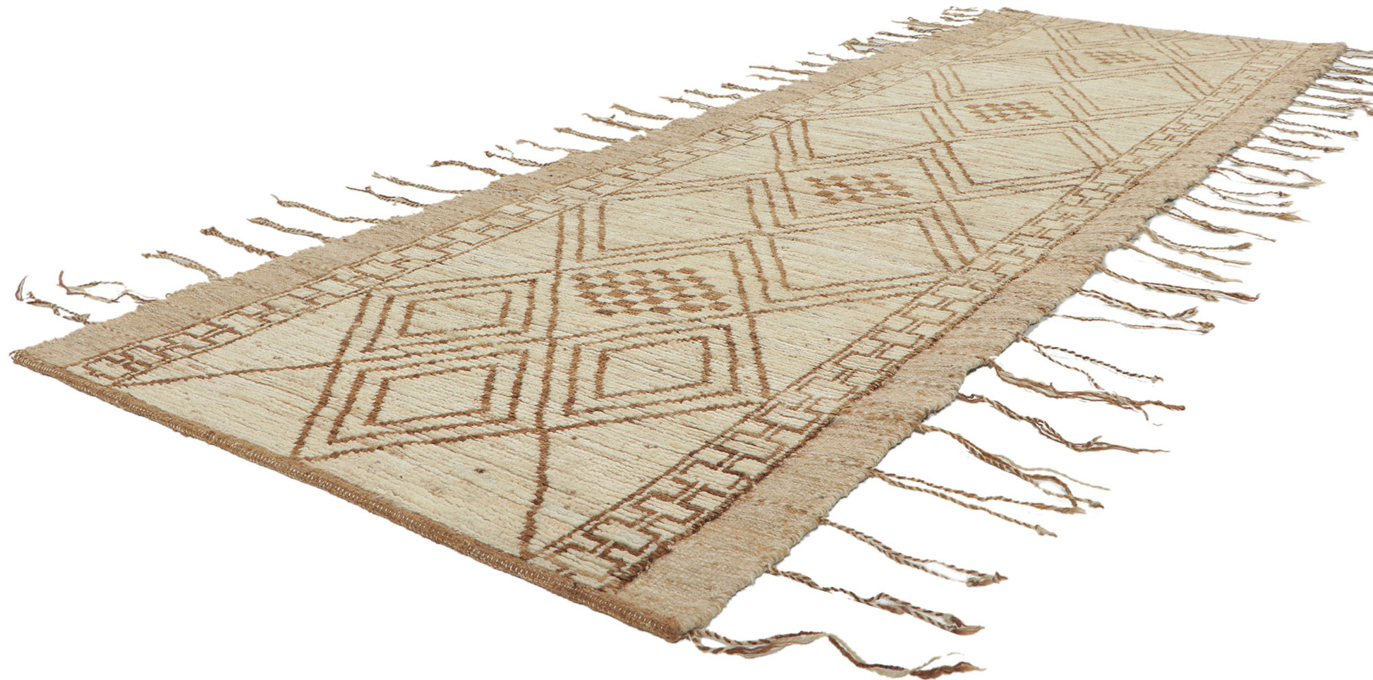 3 x 9 Earth-Tone Moroccan Runner 80761