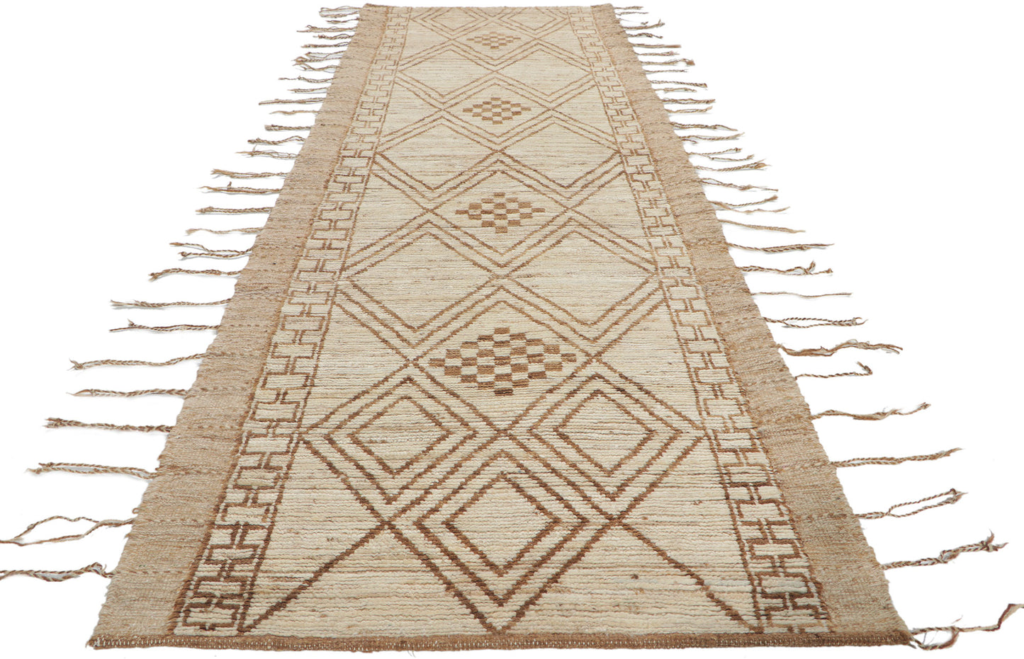 3 x 9 Earth-Tone Moroccan Runner 80761