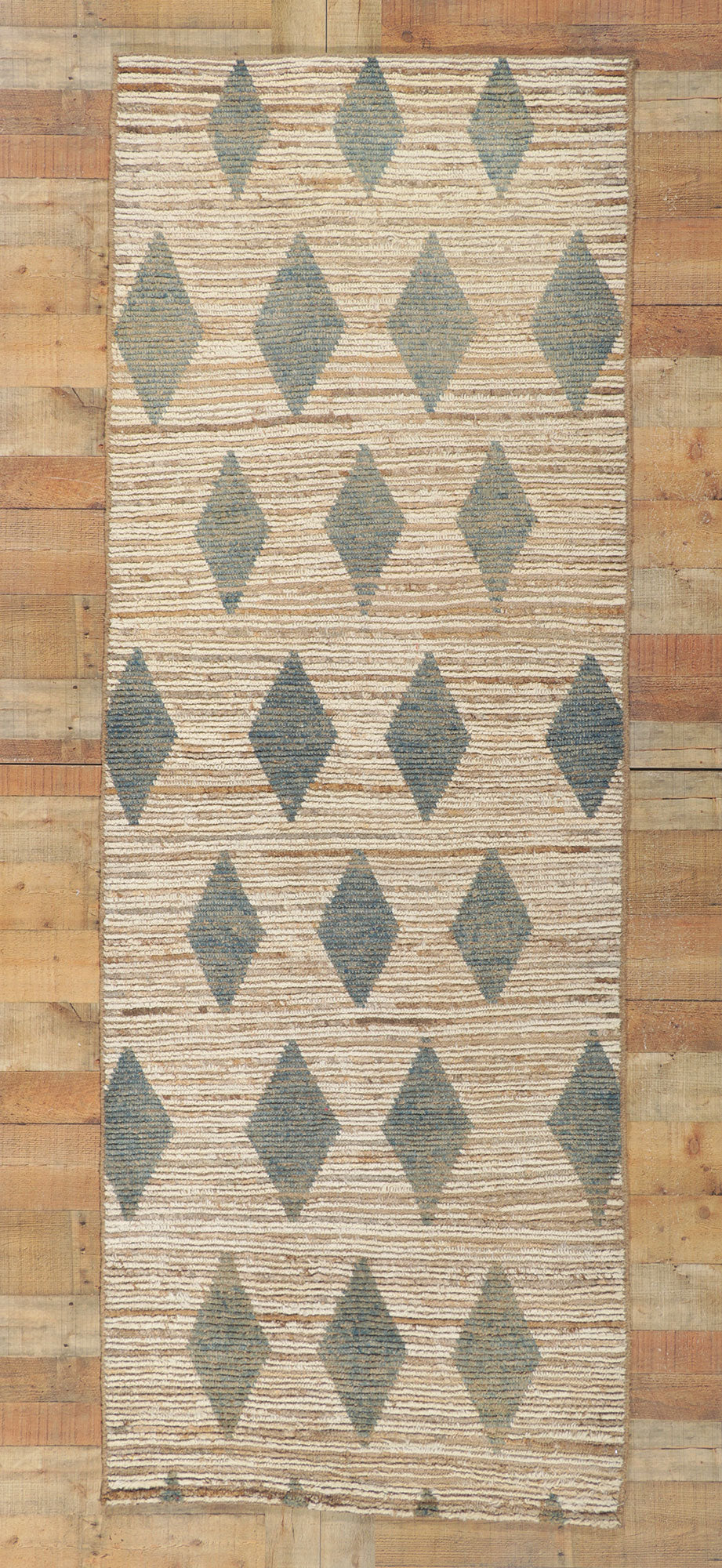 3 x 9 Earth-Tone Moroccan Runner 80763
