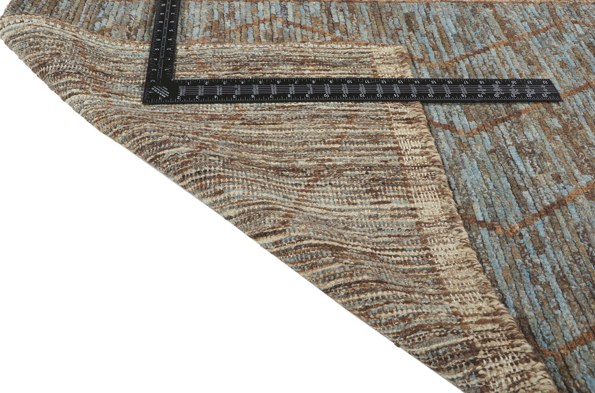 3 x 9 Earth-Tone Moroccan Runner 80765