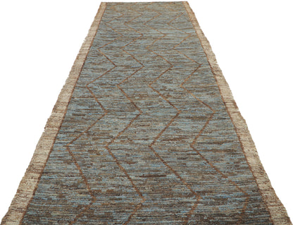 3 x 9 Earth-Tone Moroccan Runner 80765