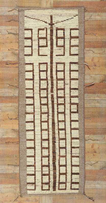 3 x 9 Earth-Tone Moroccan Runner 80766