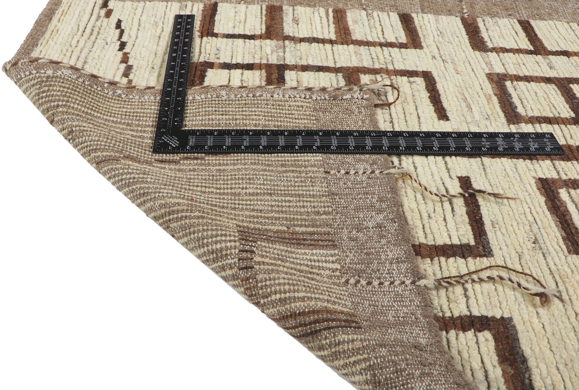 3 x 9 Earth-Tone Moroccan Runner 80766