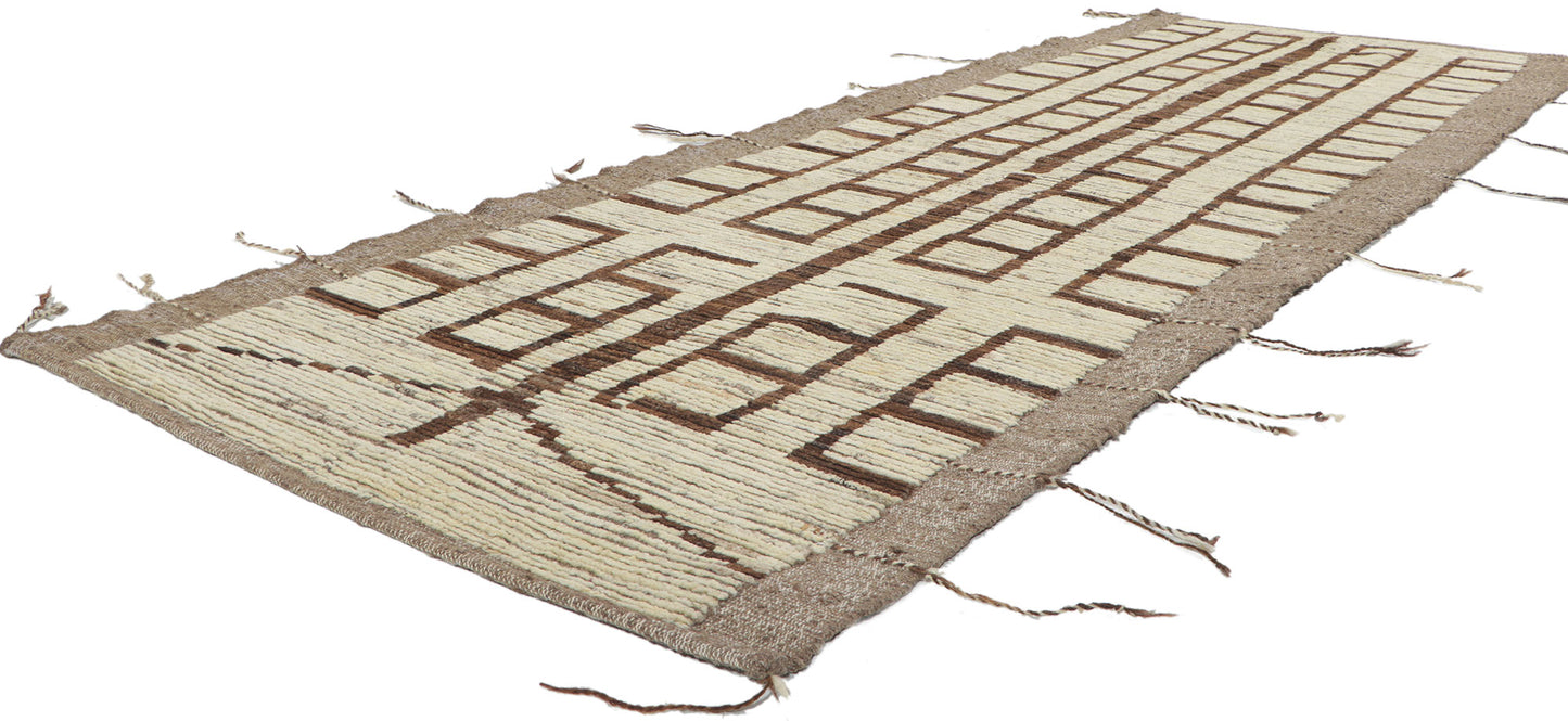 3 x 9 Earth-Tone Moroccan Runner 80766