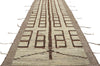 3 x 9 Earth-Tone Moroccan Runner 80766
