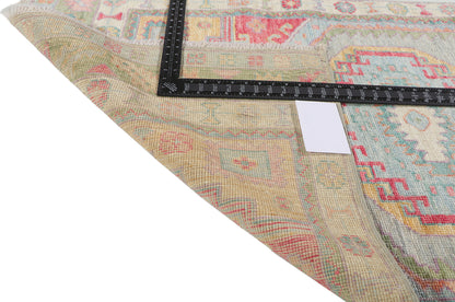 3 x 9 Colorful Oushak Runner 80969