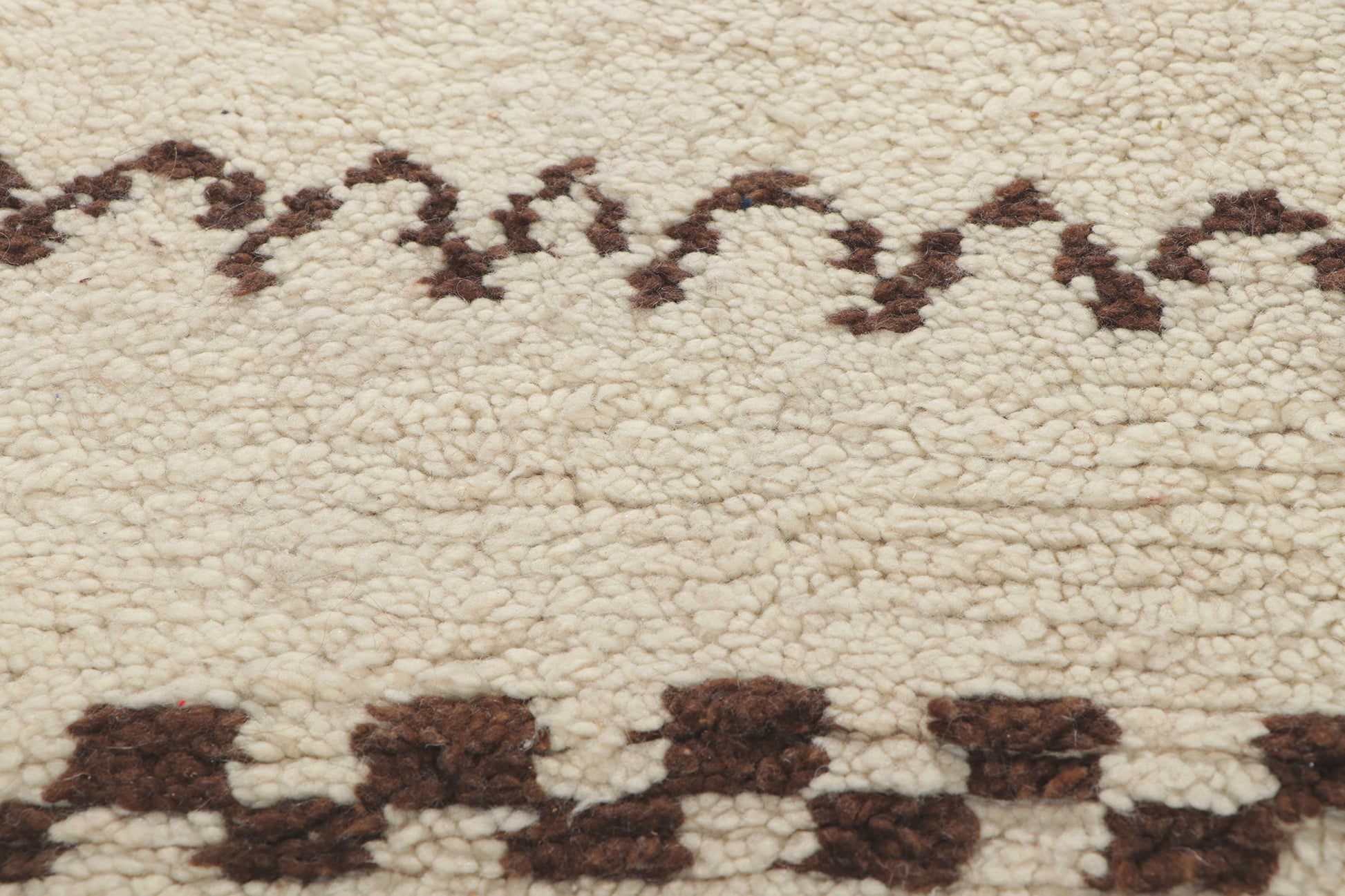 3 x 9 Vintage Moroccan Beni Ourain Runner 78389