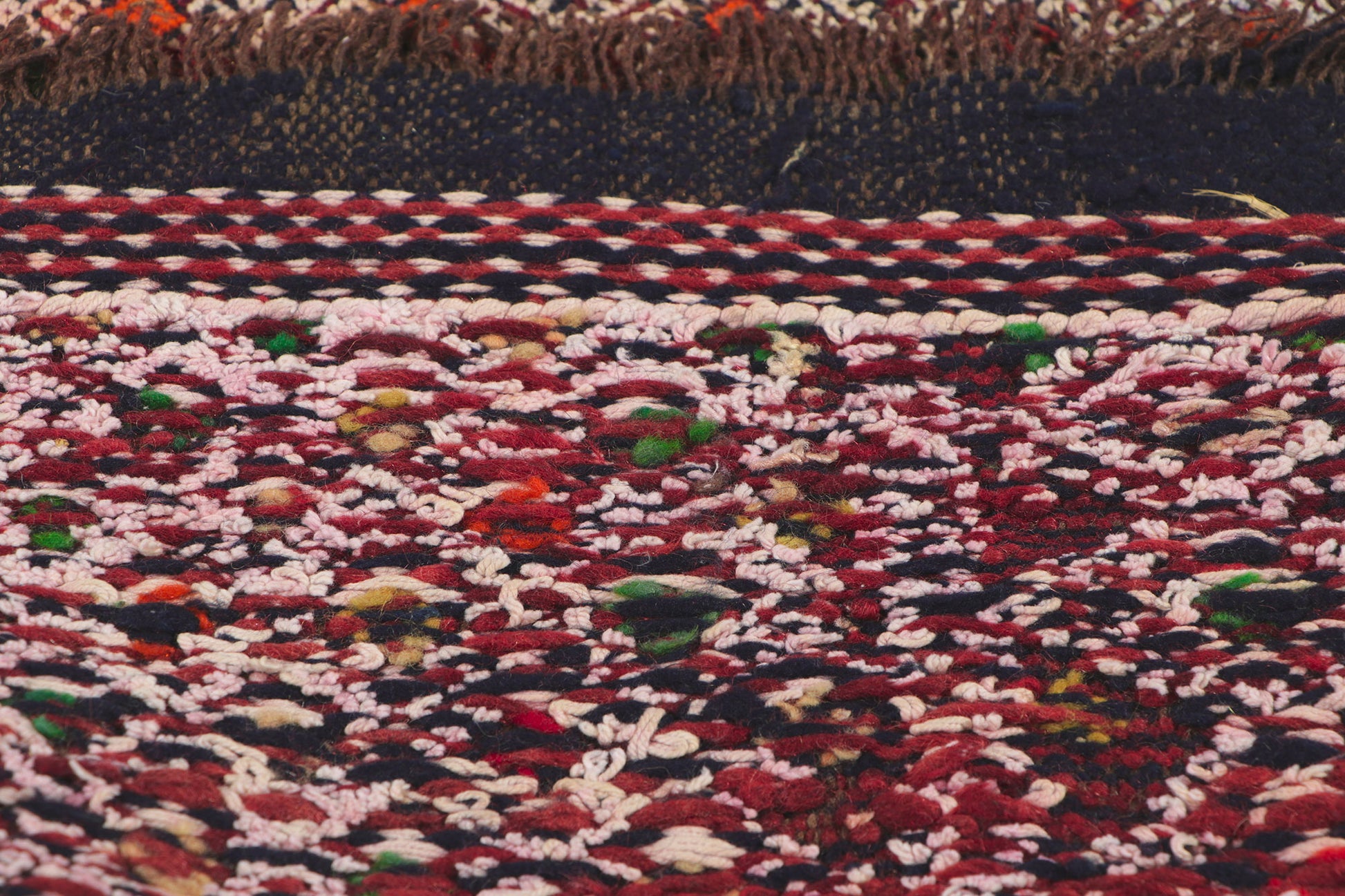 3 x 9 Vintage Zemmour Moroccan Kilim Runner 21716