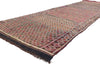 3 x 9 Vintage Zemmour Moroccan Kilim Runner 21716