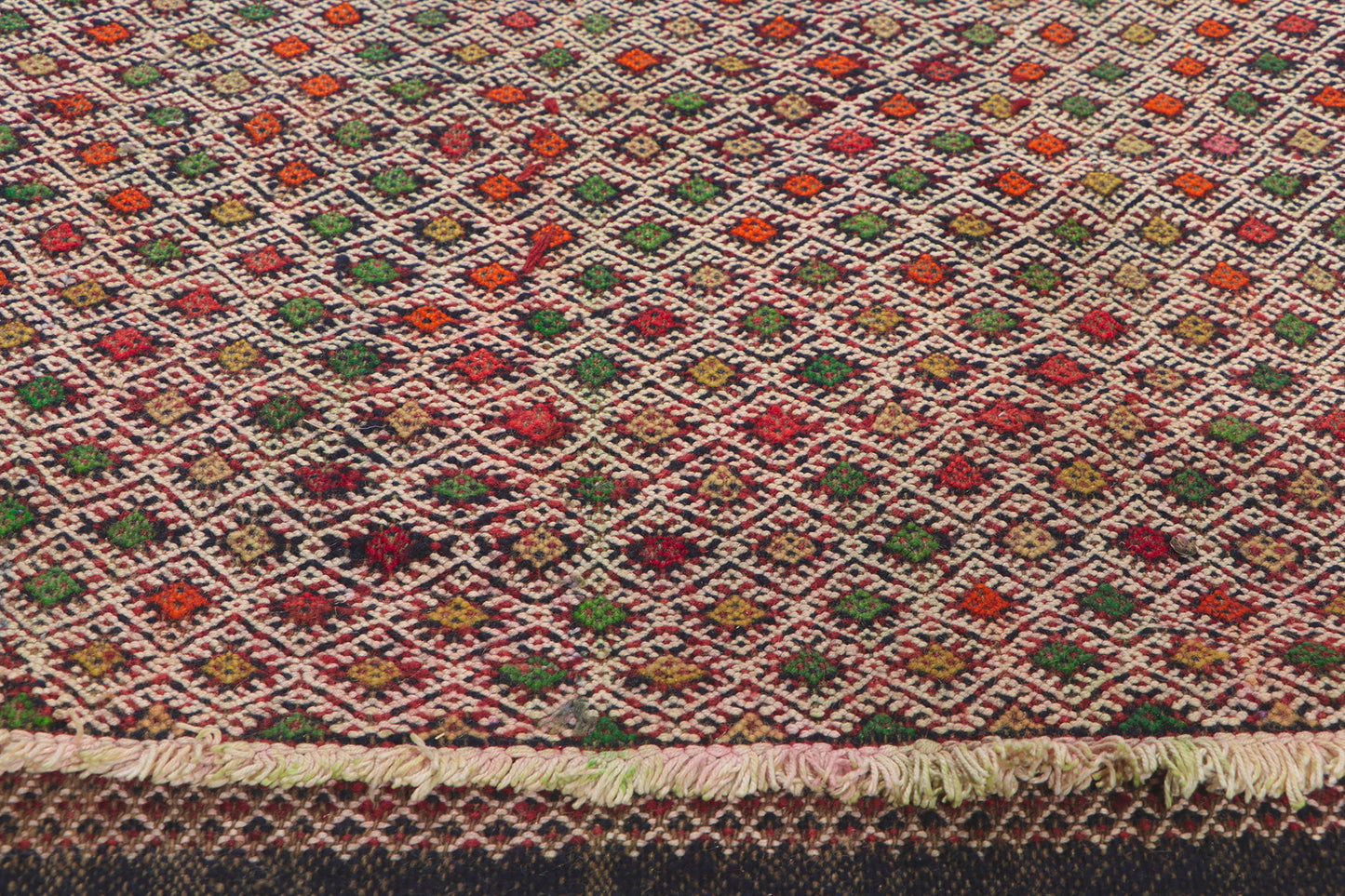 3 x 9 Vintage Zemmour Moroccan Kilim Runner 21716