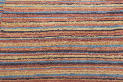 3 x 10 Colorful Striped Tibetan Runner 78531