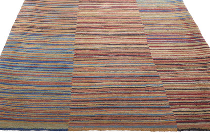 3 x 10 Colorful Striped Tibetan Runner 78531