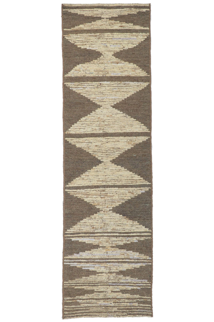 3 x 10 Earth-Tone Moroccan Runner 80760