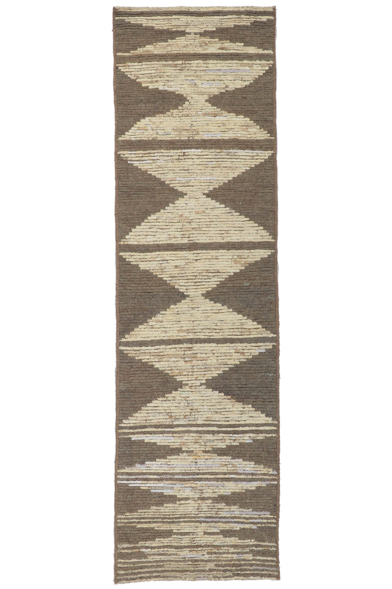 3 x 10 Earth-Tone Moroccan Runner 80760