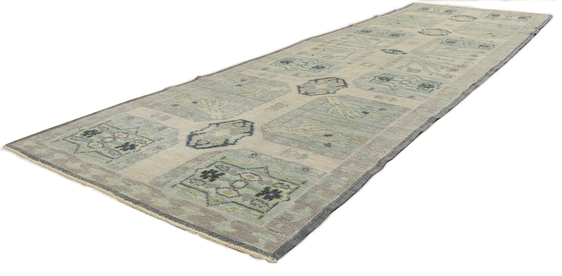 3 x 10 Turkish Oushak Runner 53791