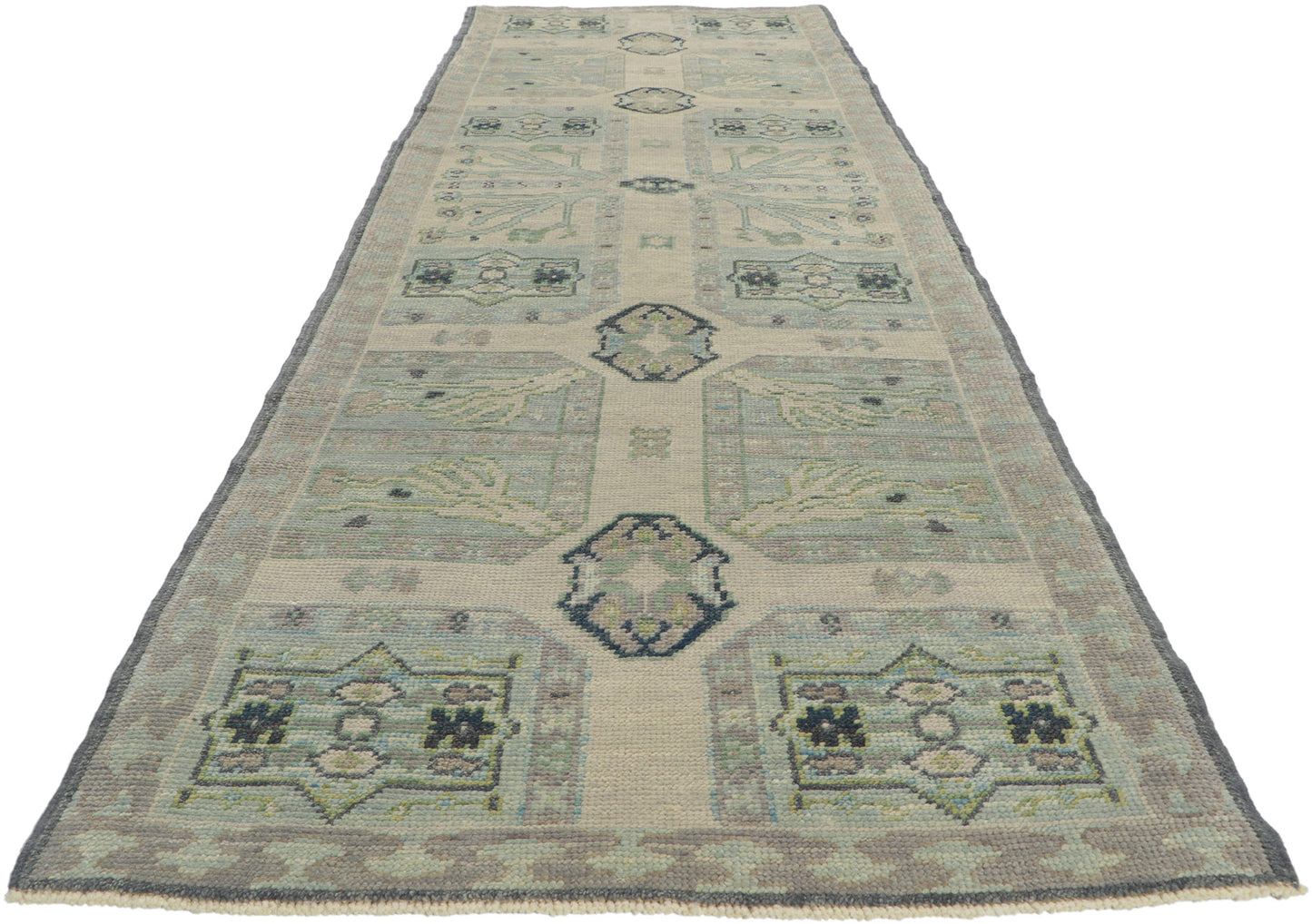 3 x 10 Turkish Oushak Runner 53791
