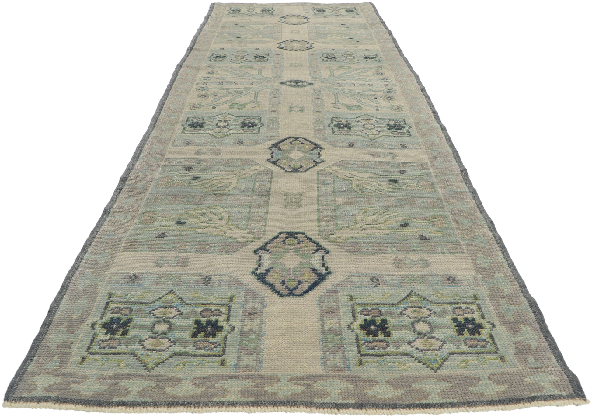 3 x 10 Turkish Oushak Runner 53791
