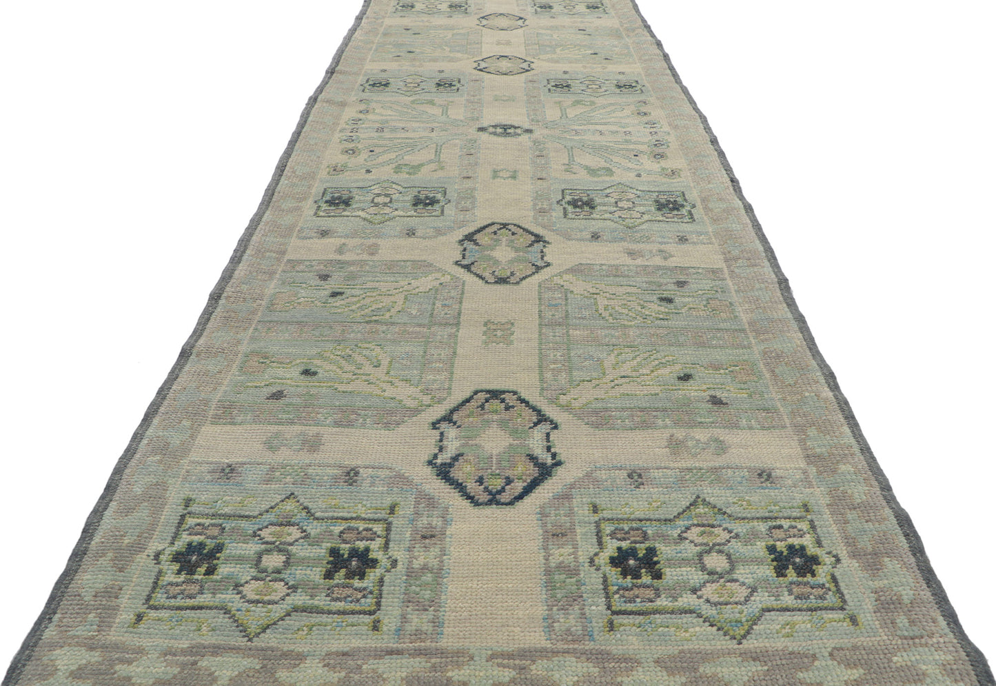 3 x 10 Turkish Oushak Runner 53791