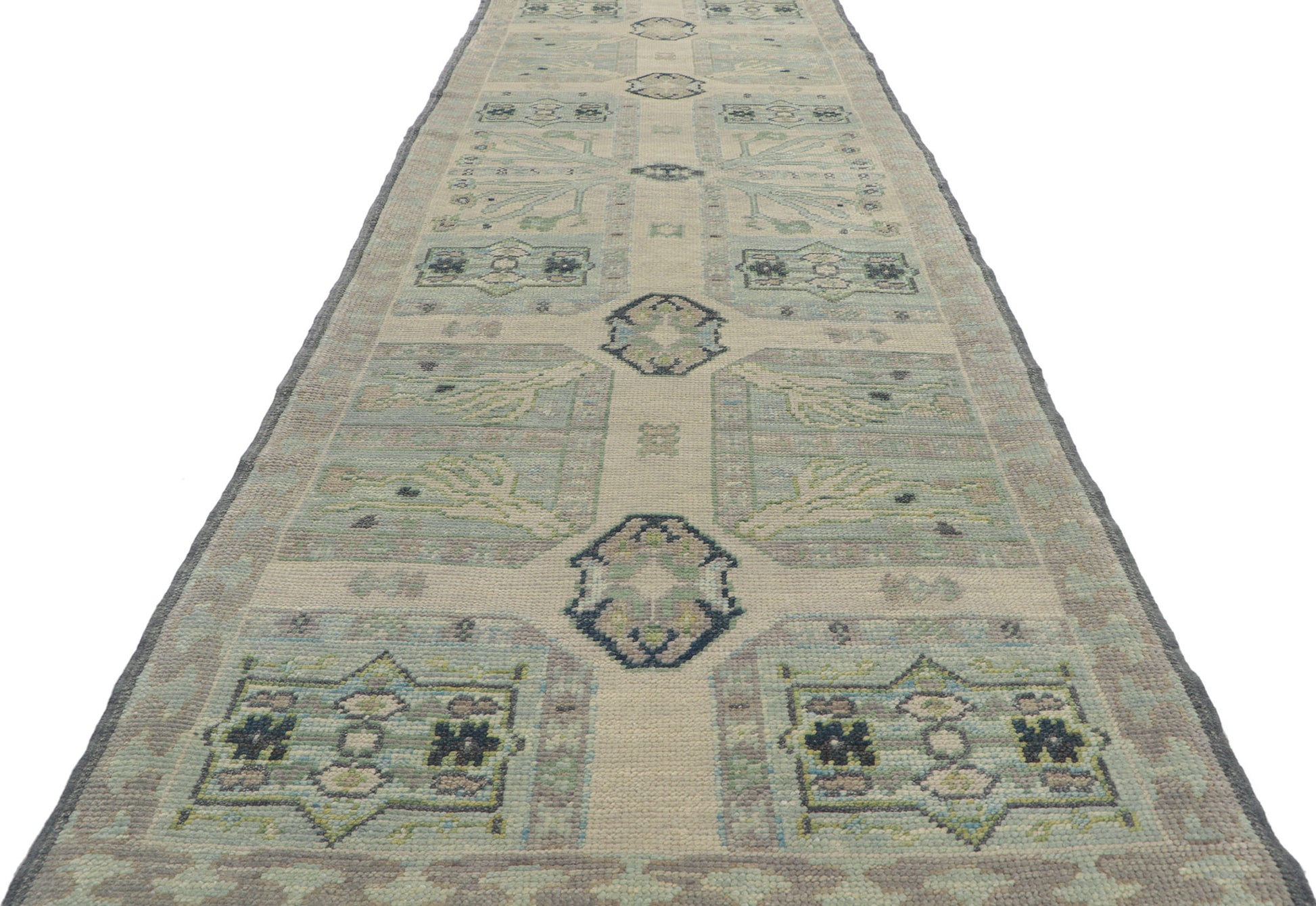 3 x 10 Turkish Oushak Runner 53791